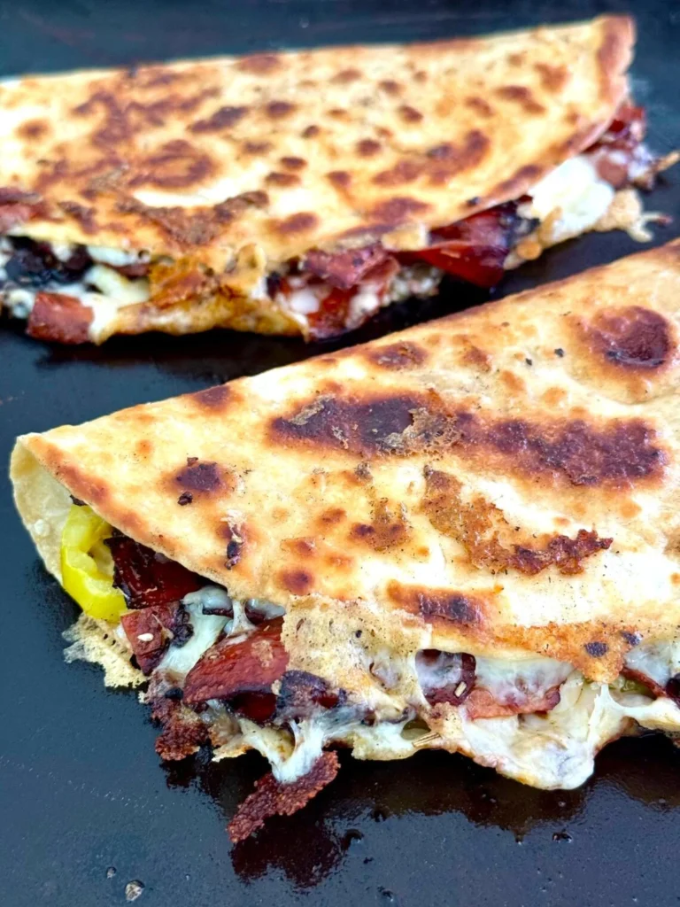 Blackstone Italian Sub Quesadillas