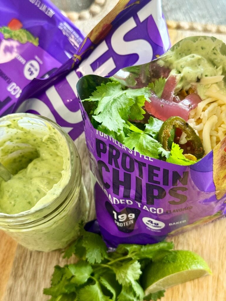 High Protein Chicken Walking Tacos