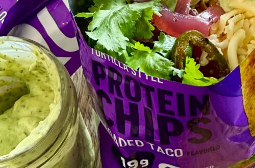 High Protein Chicken Walking Tacos
