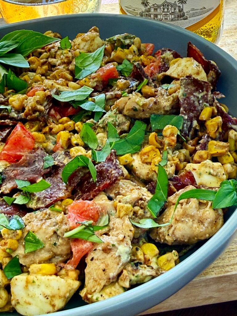 Chicken Bacon Jalapeno Corn Salad