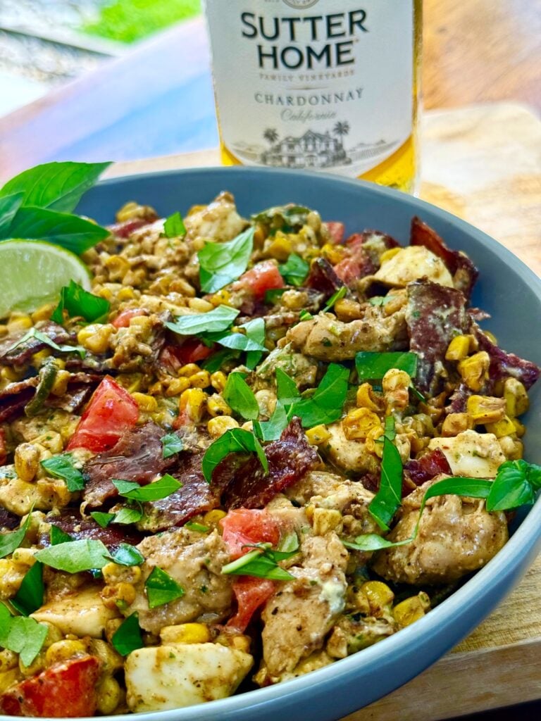 Chicken Bacon Jalapeno Corn Salad