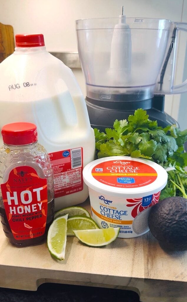 ingredients for the sauce