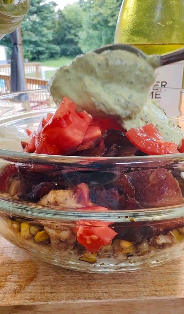 Chicken Bacon Jalapeno Corn Salad