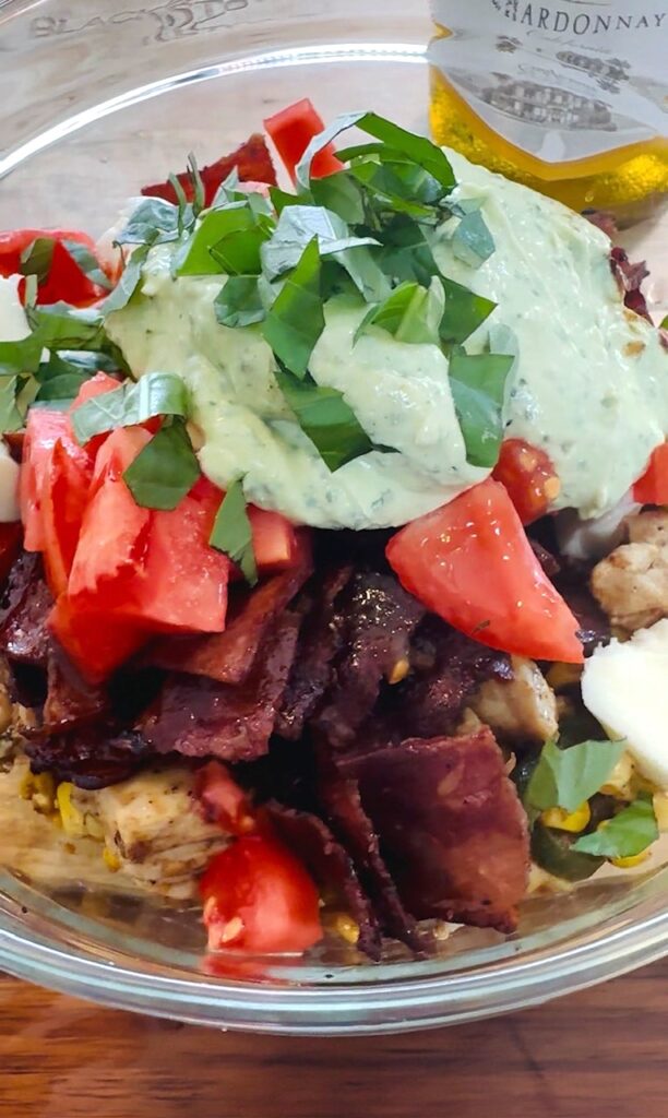 Chicken Bacon Jalapeno Corn Salad