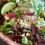 Chicken Taco Sweet Potato Rice Bowls