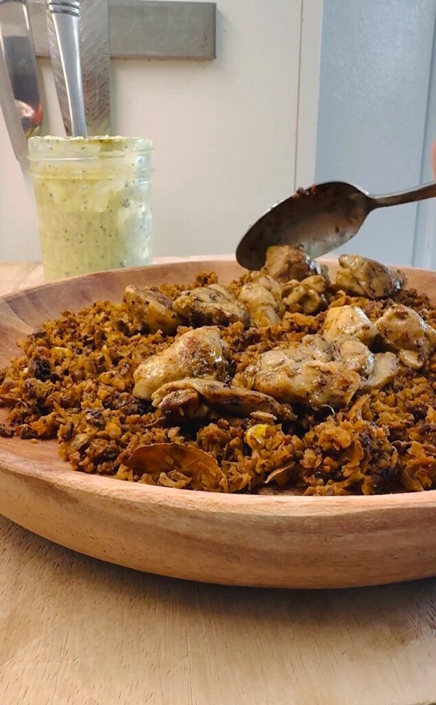 Chicken Taco Sweet Potato Rice Bowls