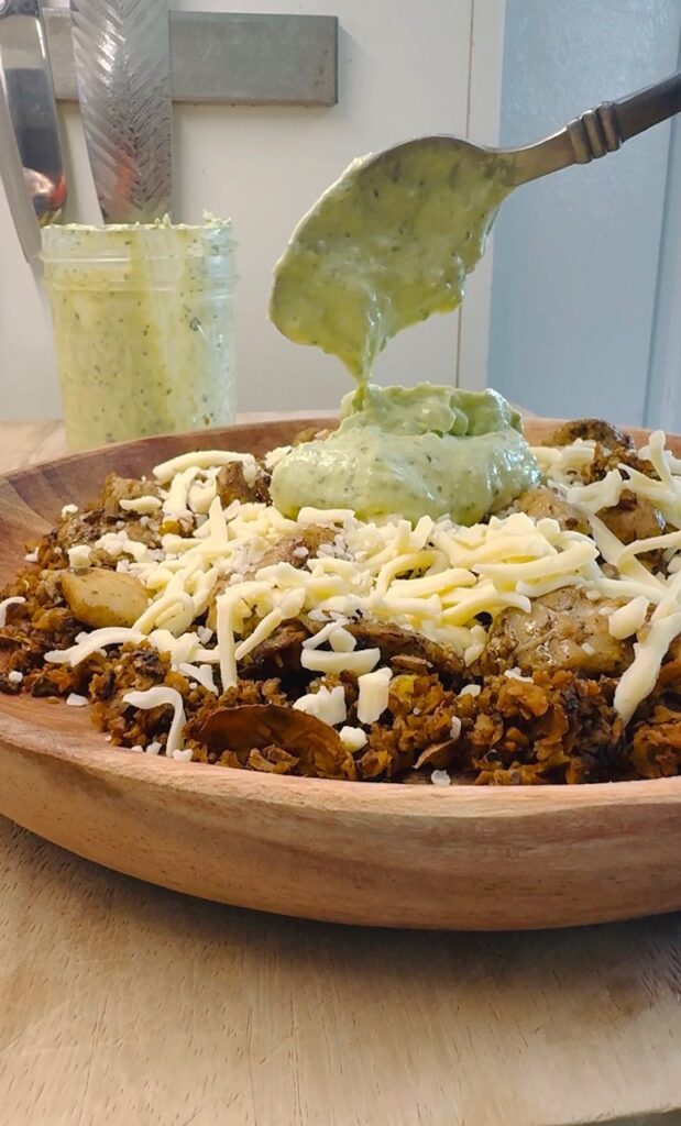 Chicken Taco Sweet Potato Rice Bowls