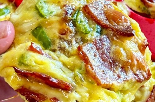 High Protein Jalapeno Popper Egg Bites