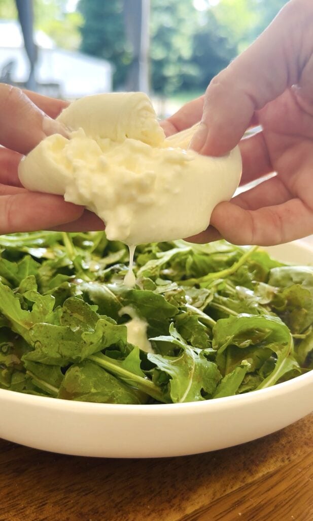 Steak Caprese Arugula Salads