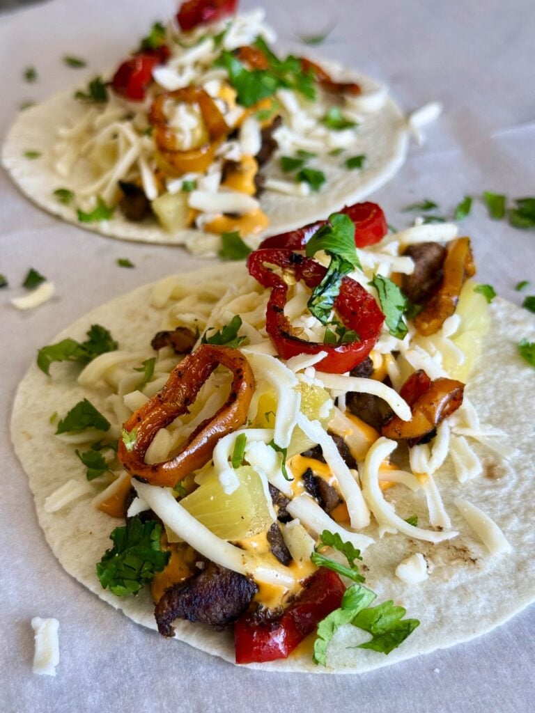 Caribbean Jerk Chicken Tacos