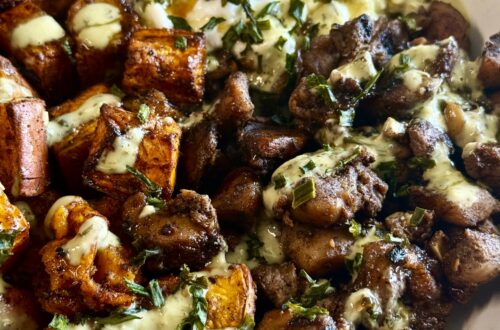 Caribbean Chicken Sweet Potato Bowls