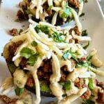 High Protein Turkey Taco Stuffed Avocado