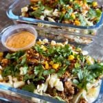 High Protein Turkey Taco Meal Prep Salads