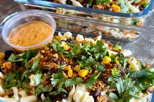 High Protein Turkey Taco Meal Prep Salads
