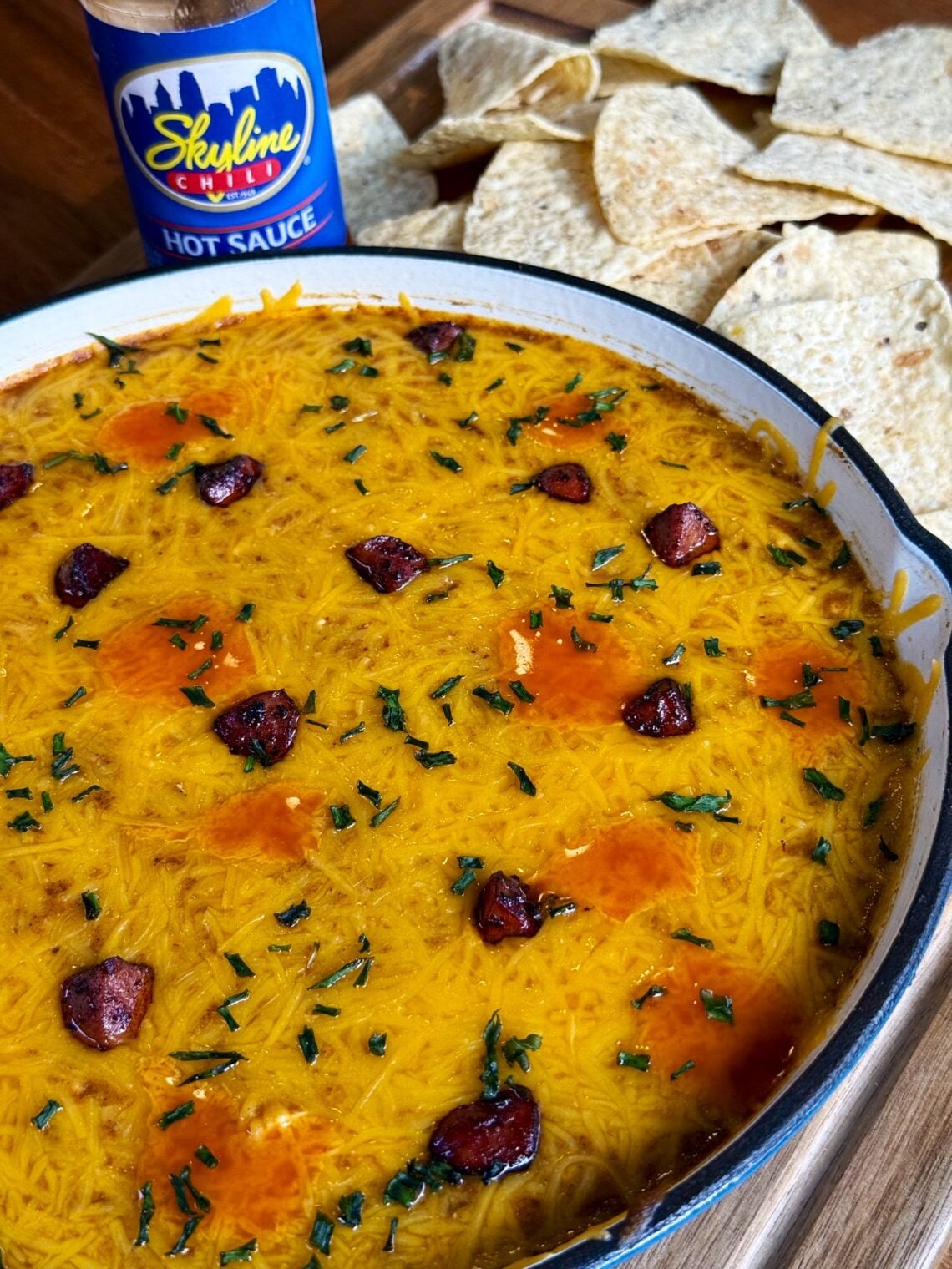 Skyline Chili Cheese Coney Dip