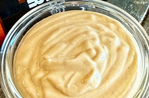 High Protein Burger Sauce