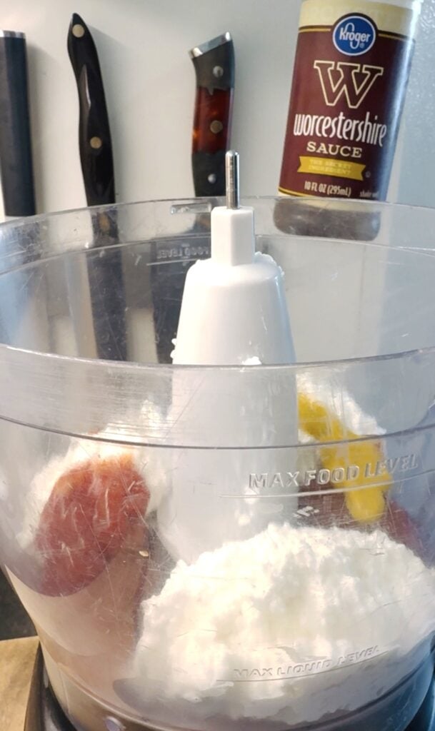adding ingredients to blender