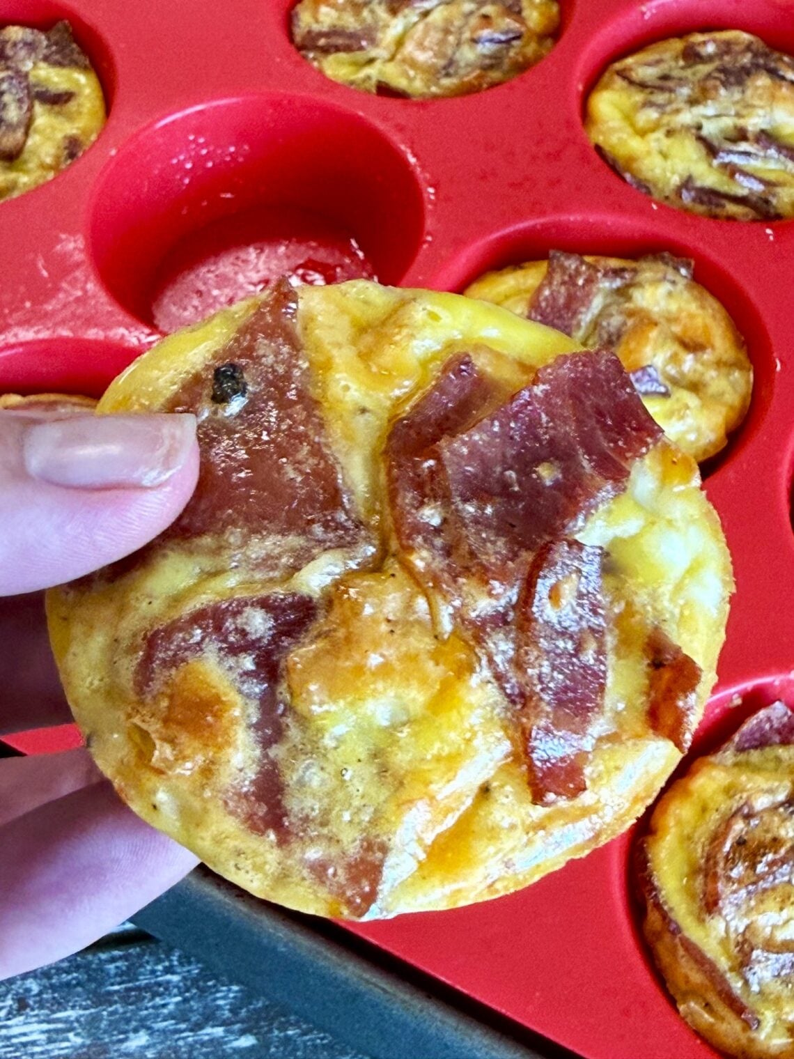 Turkey Bacon Breakfast Protein Bites