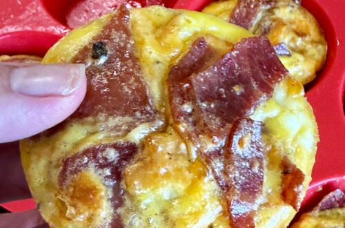 Turkey Bacon Breakfast Protein Bites