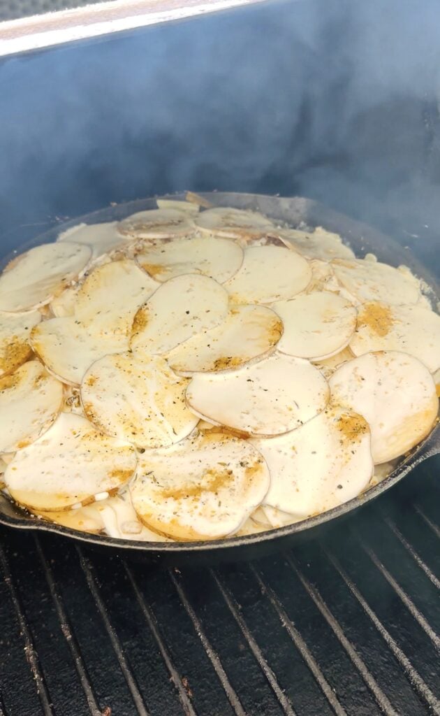 Five Cheese Scalloped Potatoes