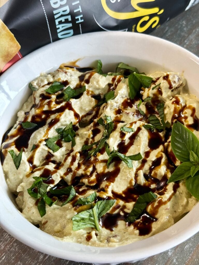 High Protein Caprese Dip