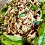 High Protein Mediterranean Chicken Salad