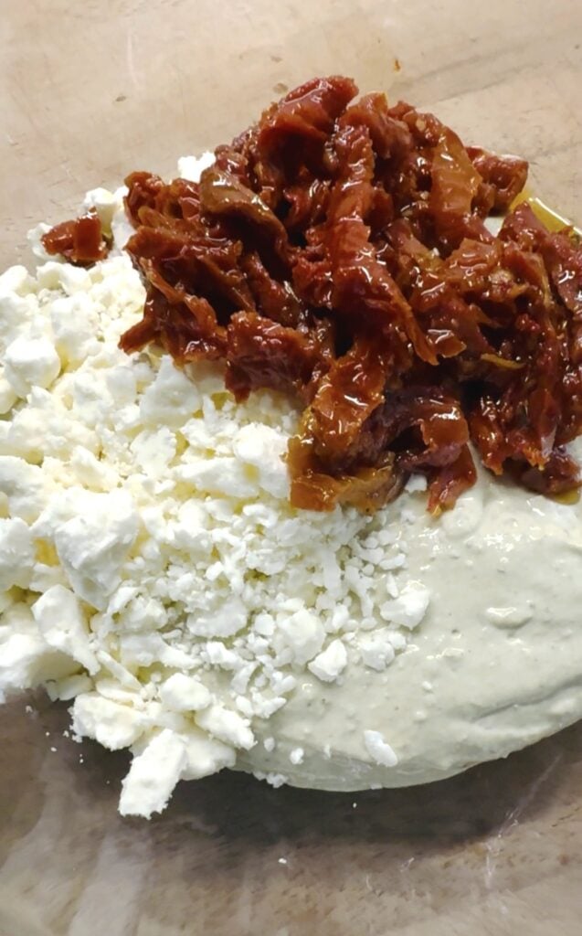 High Protein Caprese Dip