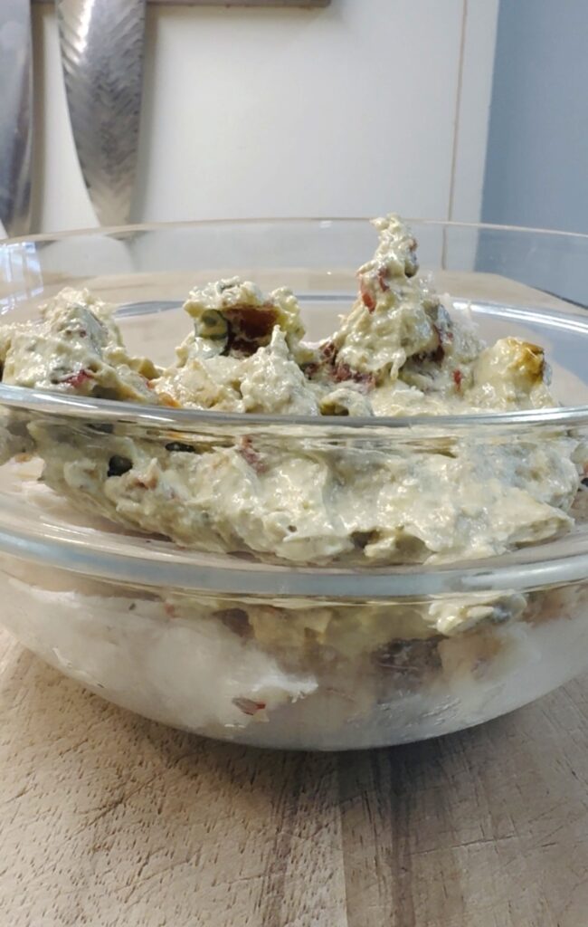High Protein Mediterranean Chicken Salad