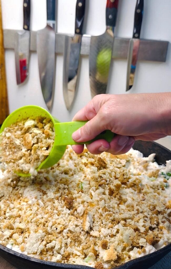 Easy Cheesy Chicken Stuffing Casserole