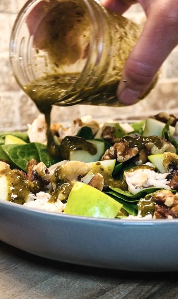 Chicken Salad with Lemon Basil Honey Vinaigrette