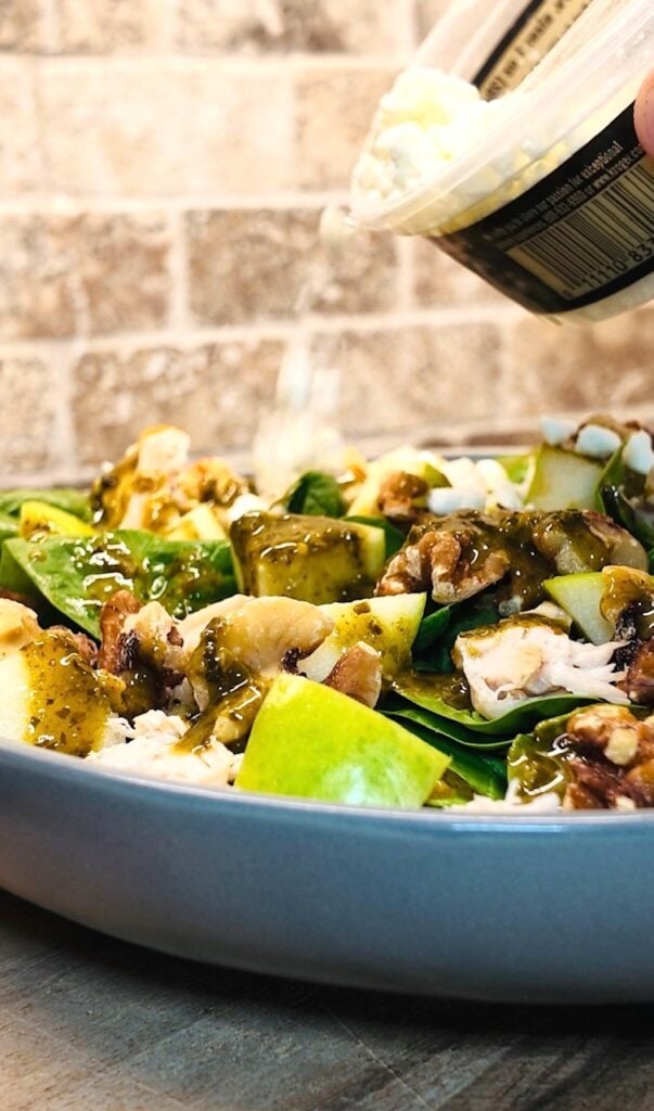 Chicken Salad with Lemon Basil Honey Vinaigrette