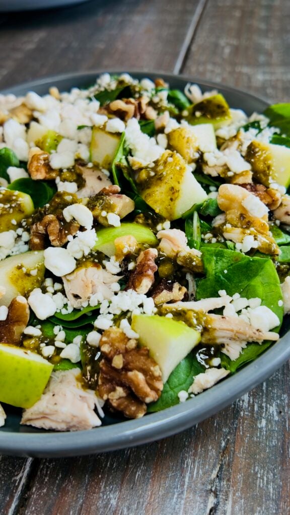 Chicken Salad with Lemon Basil Honey Vinaigrette
