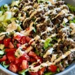 Healthy Protein Packed Burger Bowls