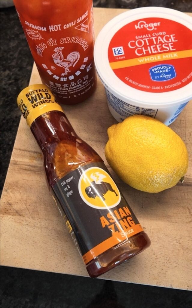 ingredients for the sauce