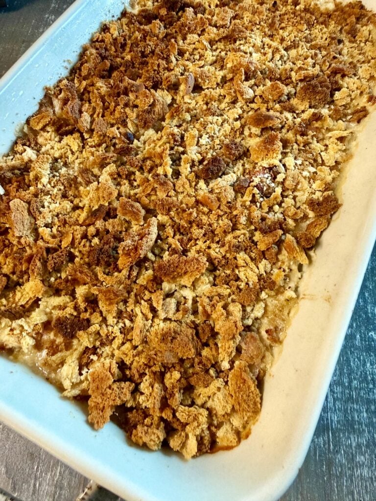 Chicken Cordon Bleu Stuffing Casserole