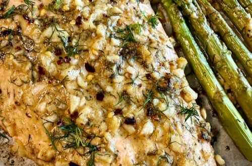 Lemon Dill Salmon and Asparagus